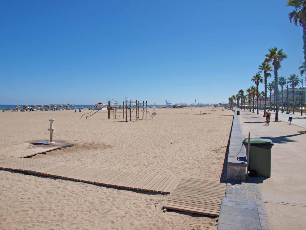 Apartup Patacona Surfing Beach Valencia Kültér fotó